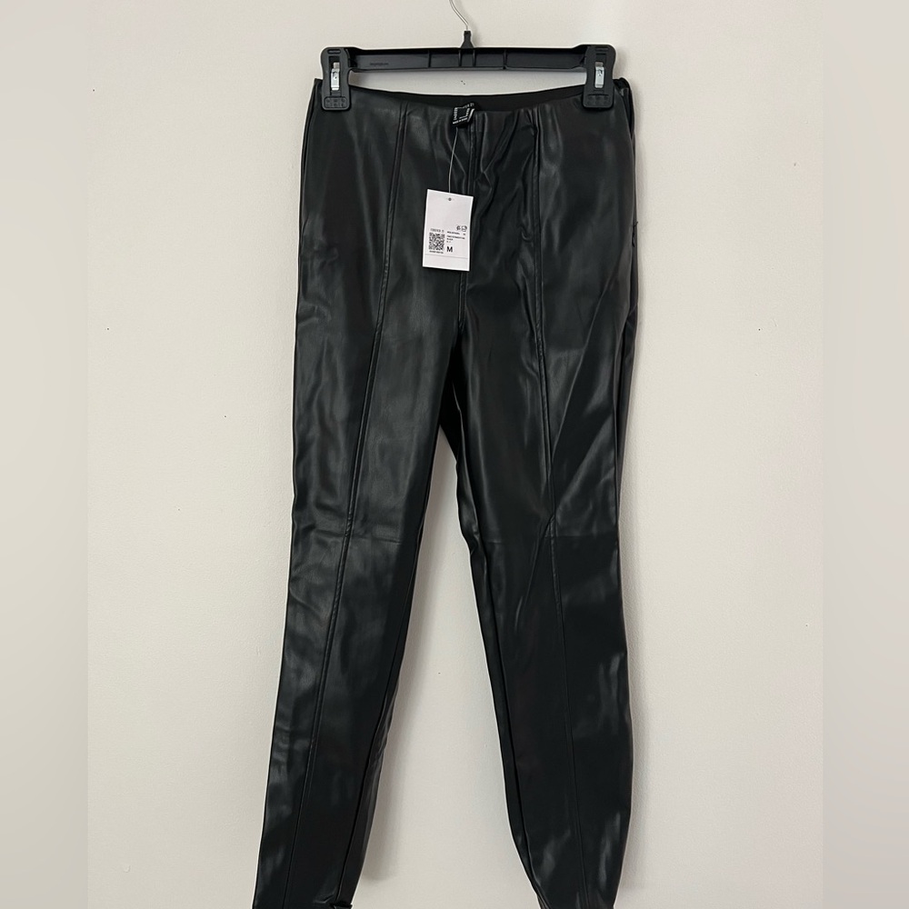 Forever 21 faux leather pants